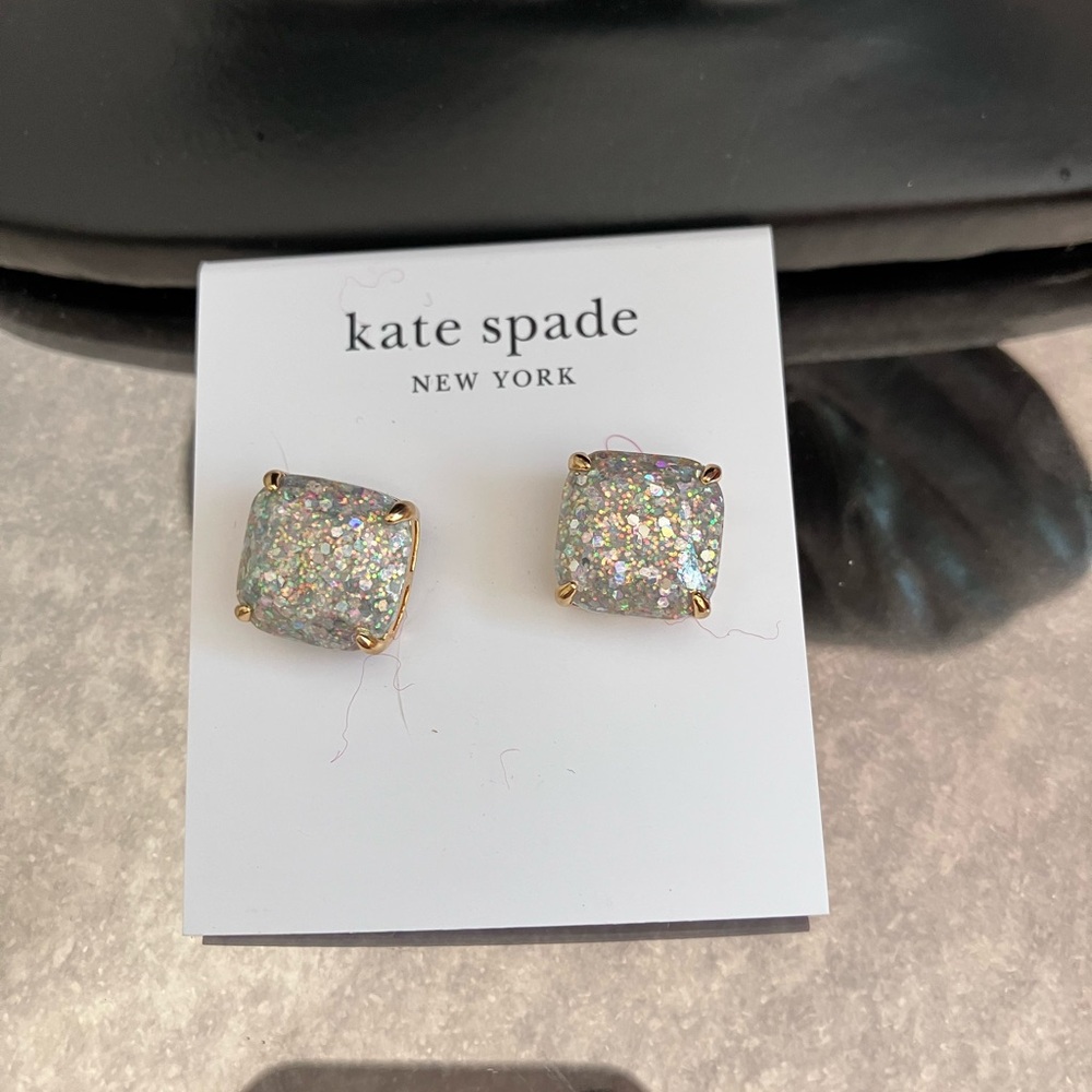 Kate Spade Iridescent Square Earrings